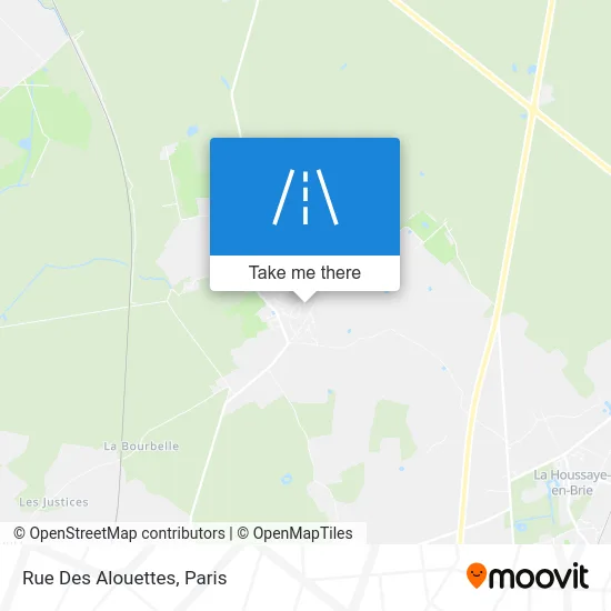 Rue Des Alouettes map