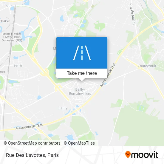 Rue Des Lavottes map
