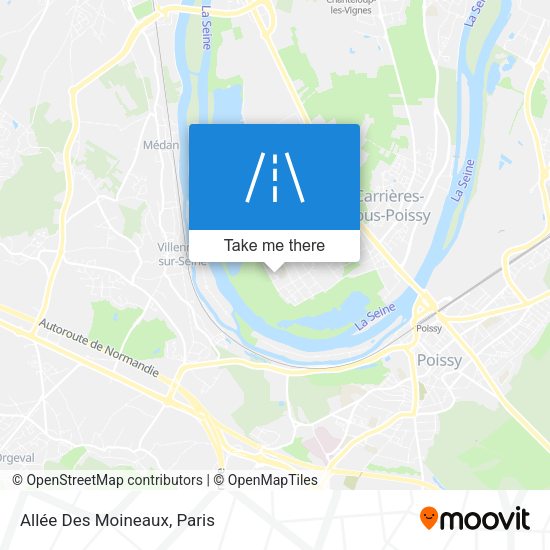 Allée Des Moineaux map