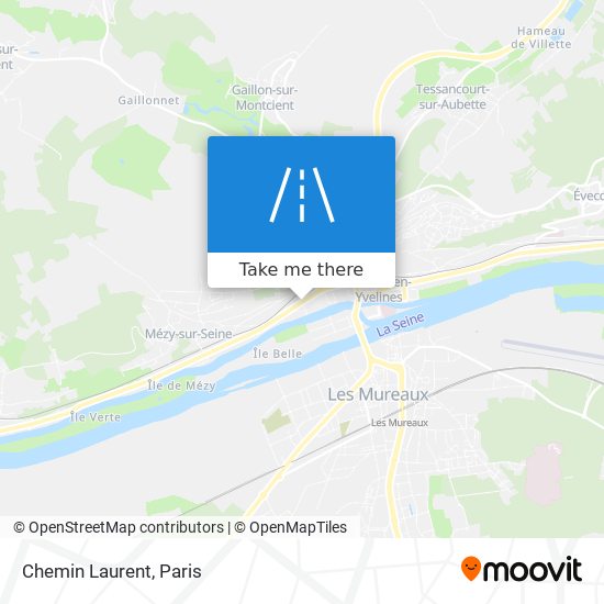 Mapa Chemin Laurent