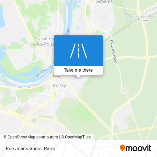 Rue Jean-Jaurès map