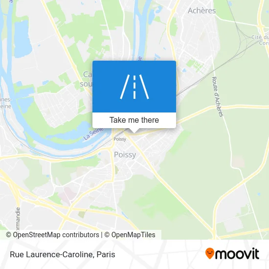 Rue Laurence-Caroline map