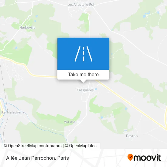 Allée Jean Perrochon map