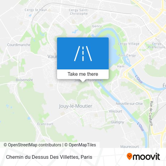 Chemin du Dessus Des Villettes map