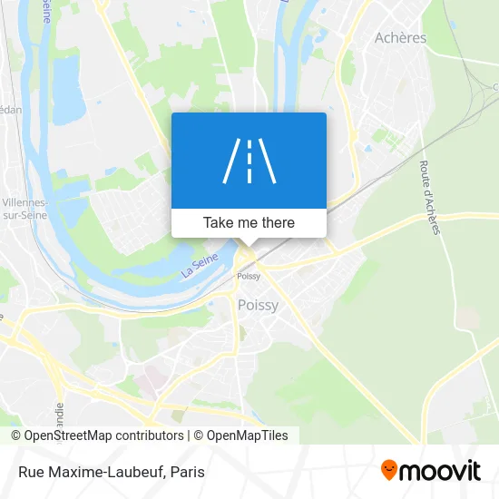 Rue Maxime-Laubeuf map