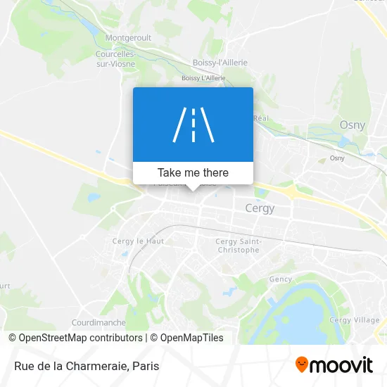 Rue de la Charmeraie map