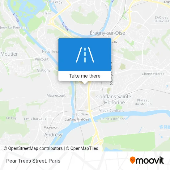 Rue Des Poiriers map