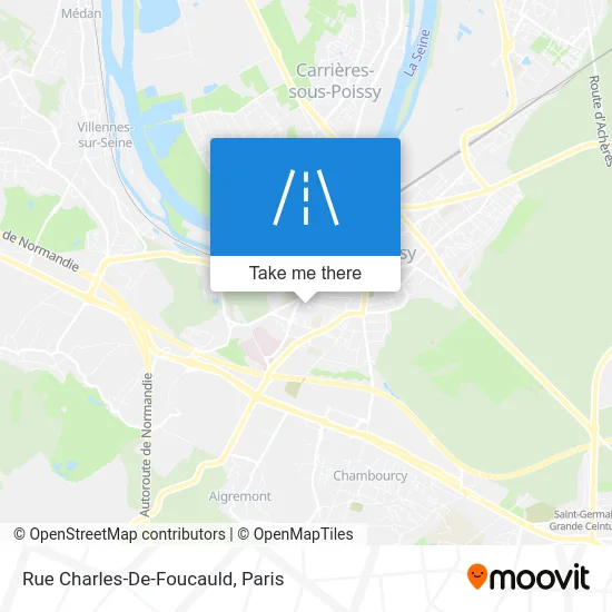 Rue Charles-De-Foucauld map