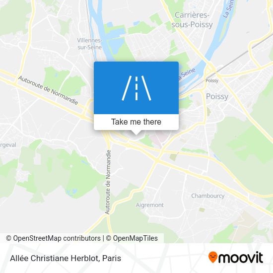 Allée Christiane Herblot map