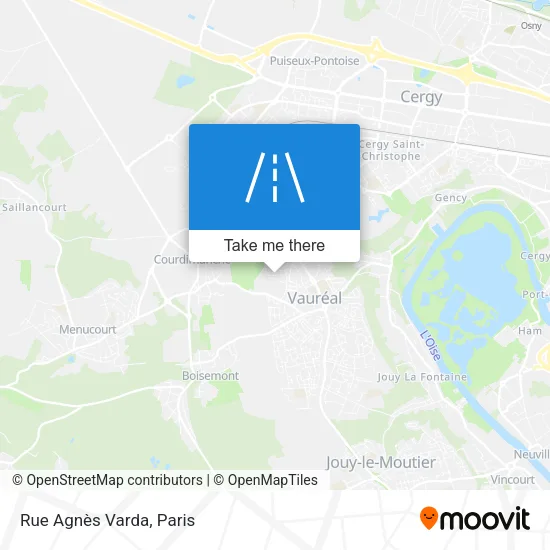 Rue Agnès Varda map