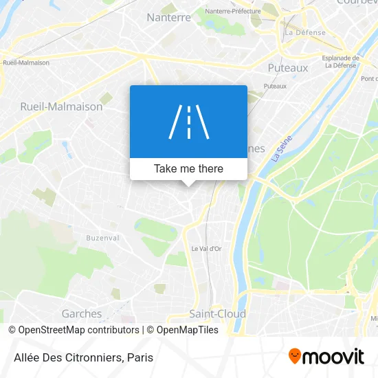 Allée Des Citronniers map