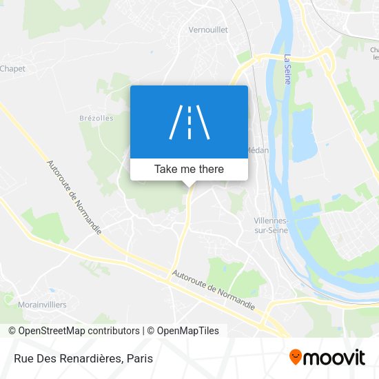 Rue Des Renardières map