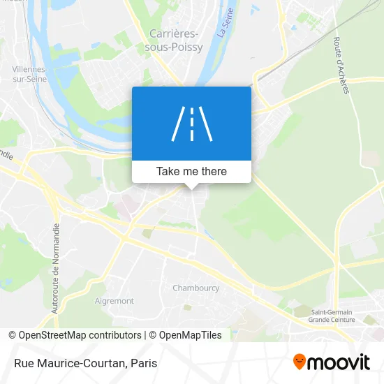 Rue Maurice-Courtan map