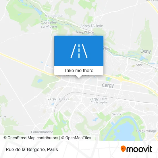 Rue de la Bergerie map