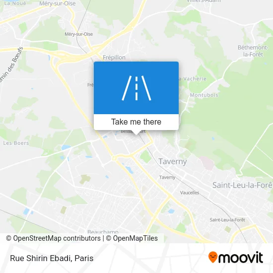 Rue Shirin Ebadi map