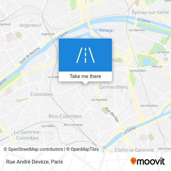 Rue André Devèze map
