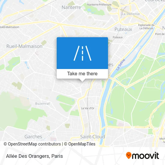 Allée Des Orangers map