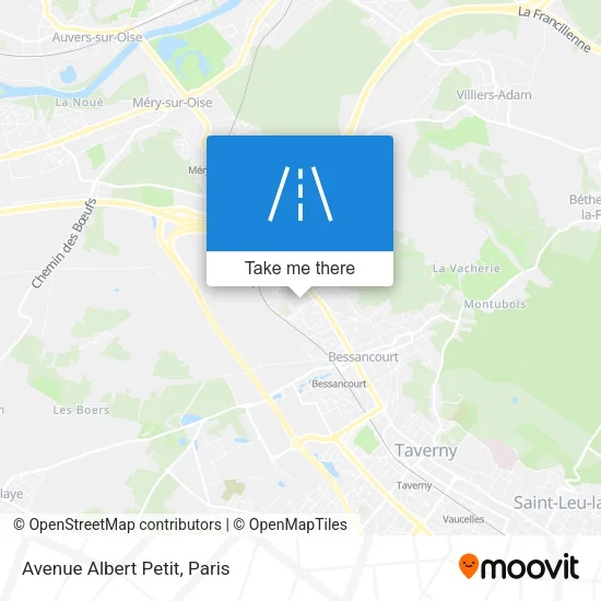 Avenue Albert Petit map