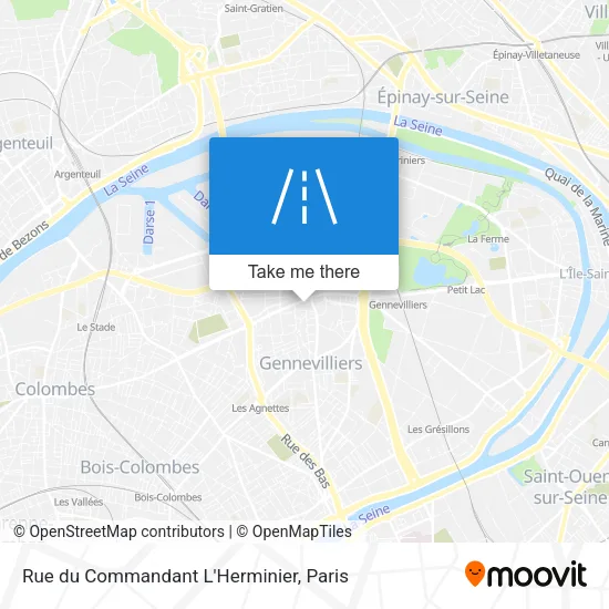 Rue du Commandant L'Herminier map