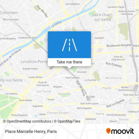 Place Marcelle Henry map