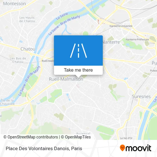 Place Des Volontaires Danois map