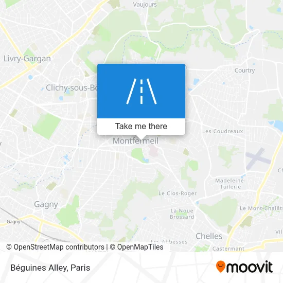 Ruelle Des Béguines map