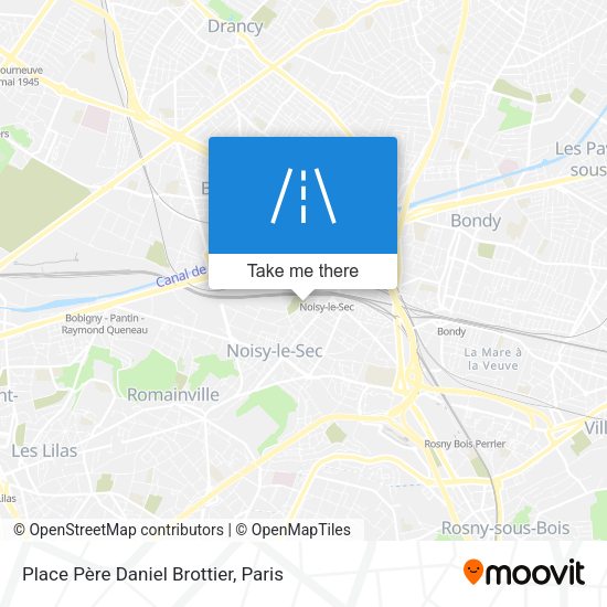 Place Père Daniel Brottier map