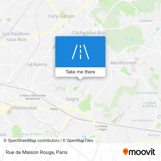 Rue de Maison Rouge map
