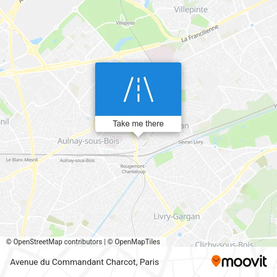Avenue du Commandant Charcot map