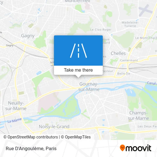 Rue D'Angoulême map