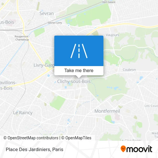 Place Des Jardiniers map