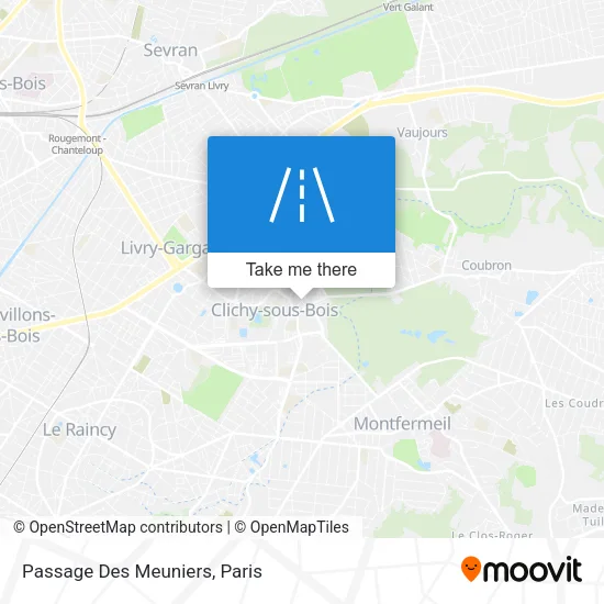 Passage Des Meuniers map