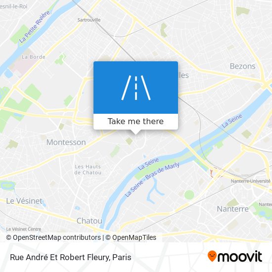 Mapa Rue André Et Robert Fleury