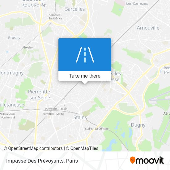 Impasse Des Prévoyants map