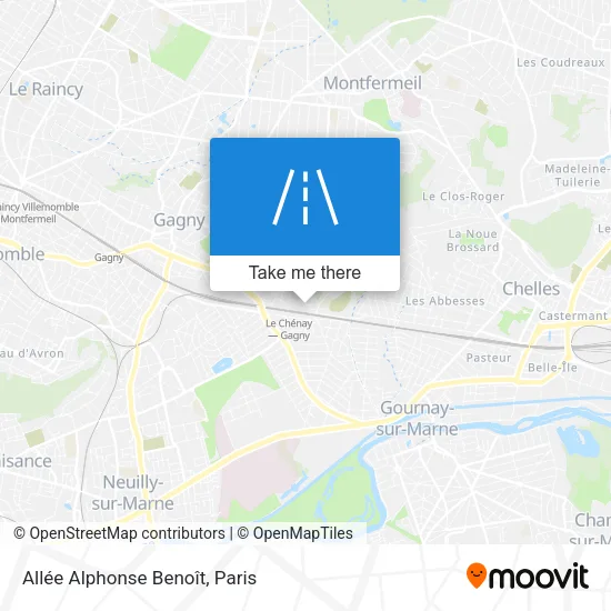 Allée Alphonse Benoît map