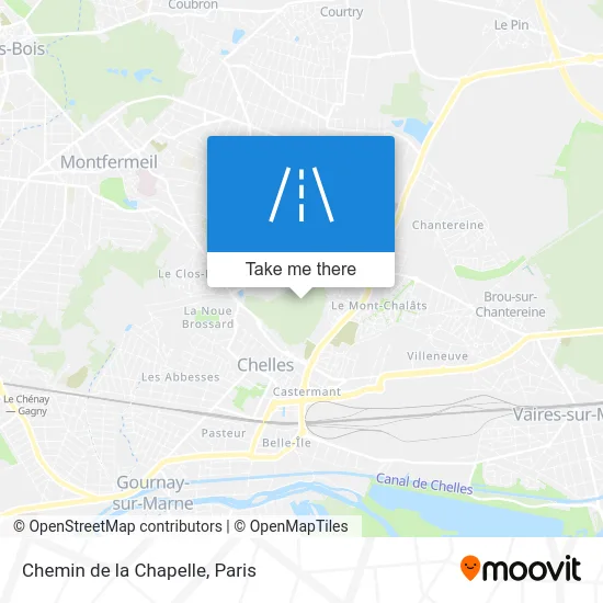 Chemin de la Chapelle map