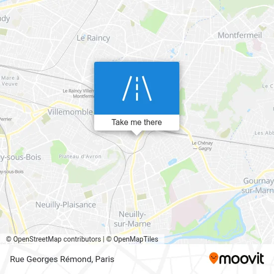 Rue Georges Rémond map