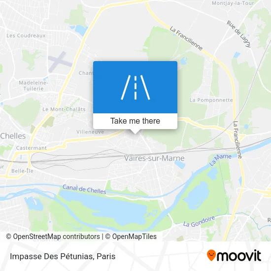 Impasse Des Pétunias map