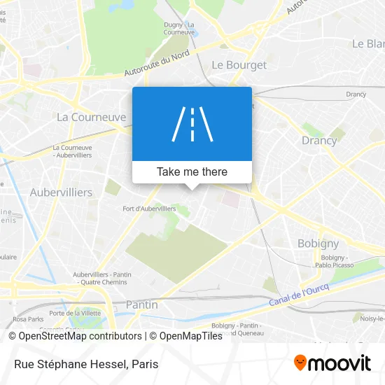 Rue Stéphane Hessel map