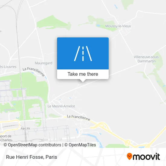 Rue Henri Fosse map