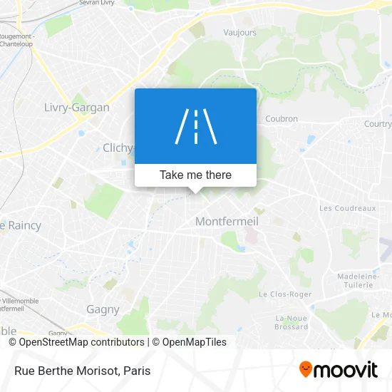 Rue Berthe Morisot map