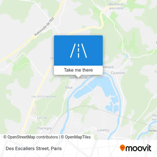 Rue Des Escaliers map