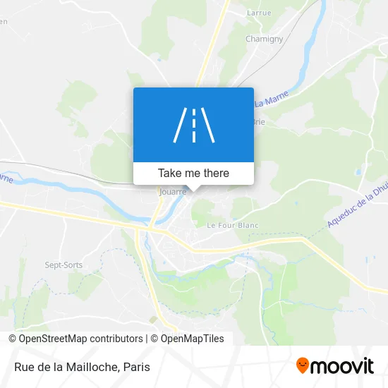 Rue de la Mailloche map