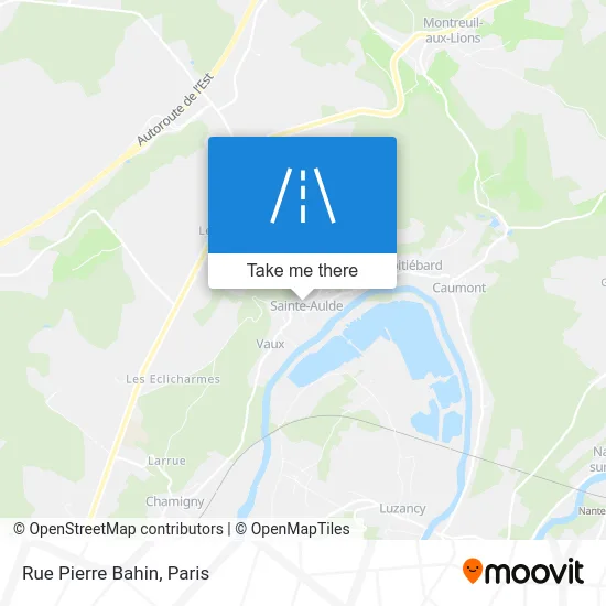 Rue Pierre Bahin map