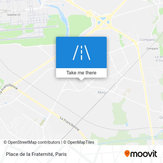 Place de la Fraternité map