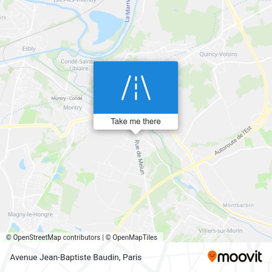 Avenue Jean-Baptiste Baudin map