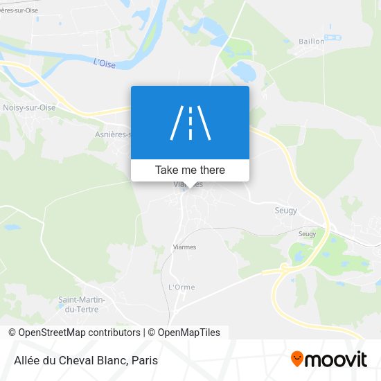 Allée du Cheval Blanc map