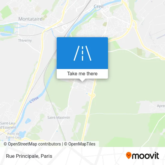 Mapa Rue Principale