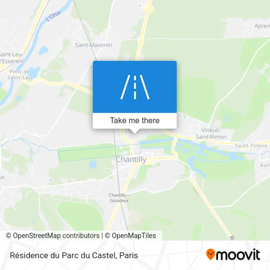 Résidence du Parc du Castel map