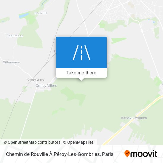 Chemin de Rouville À Péroy-Les-Gombries map